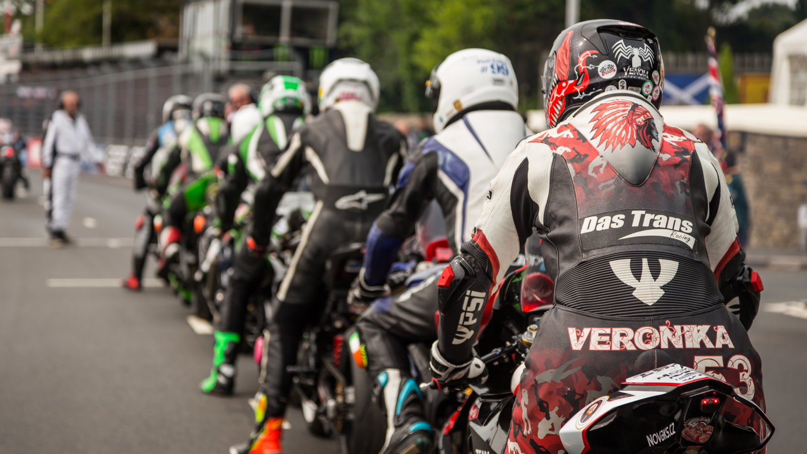 Manx Grand Prix start. - Manx Grad Prix